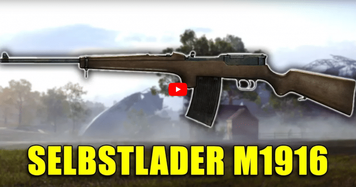 Battlefield 1 – Historische Waffen: Selbstlader M1916 Review