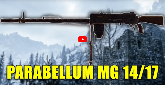 Battlefield 1 – Historische Waffen: Parabellum MG 14