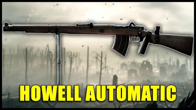 Battlefield 1 – Historische Waffen: Howell Automatic
