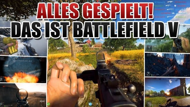 Battlefield V: Viele neue Gameplay Videos aus der Vollversion