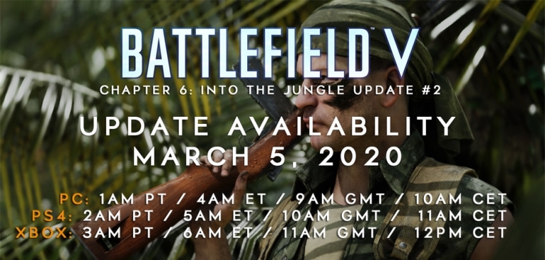 Battlefield V Update 6.2 erscheint am Donnertag! Changelog, Update Zeiten und mehr schon Heute!