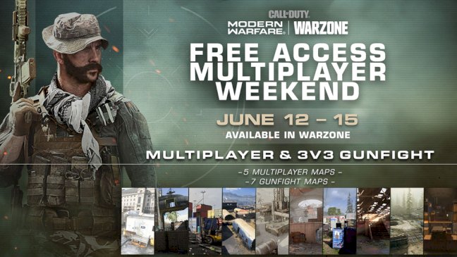 call-of-duty-modern-warfare:-freies-multiplayer-wochenende-fuer-warzone-spieler